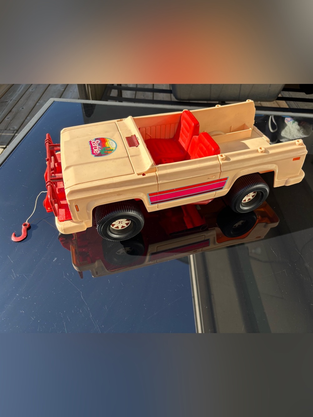 Vintage 1973/1982 Mattel Barbie Bronco Truck Jeep - For Parts / Restoration